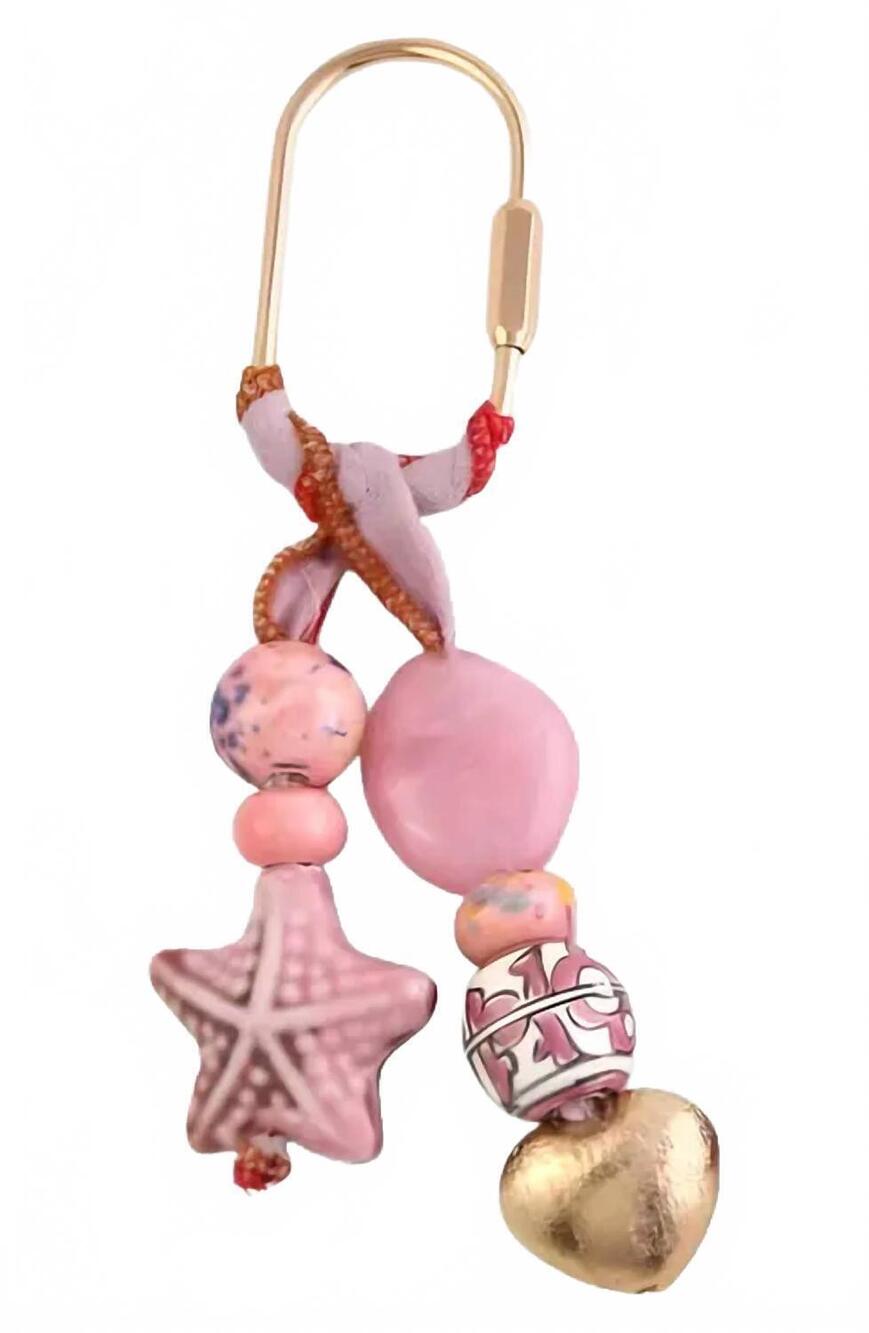 NEW MACRAE & CO women's starfish wonder bag charms in pink